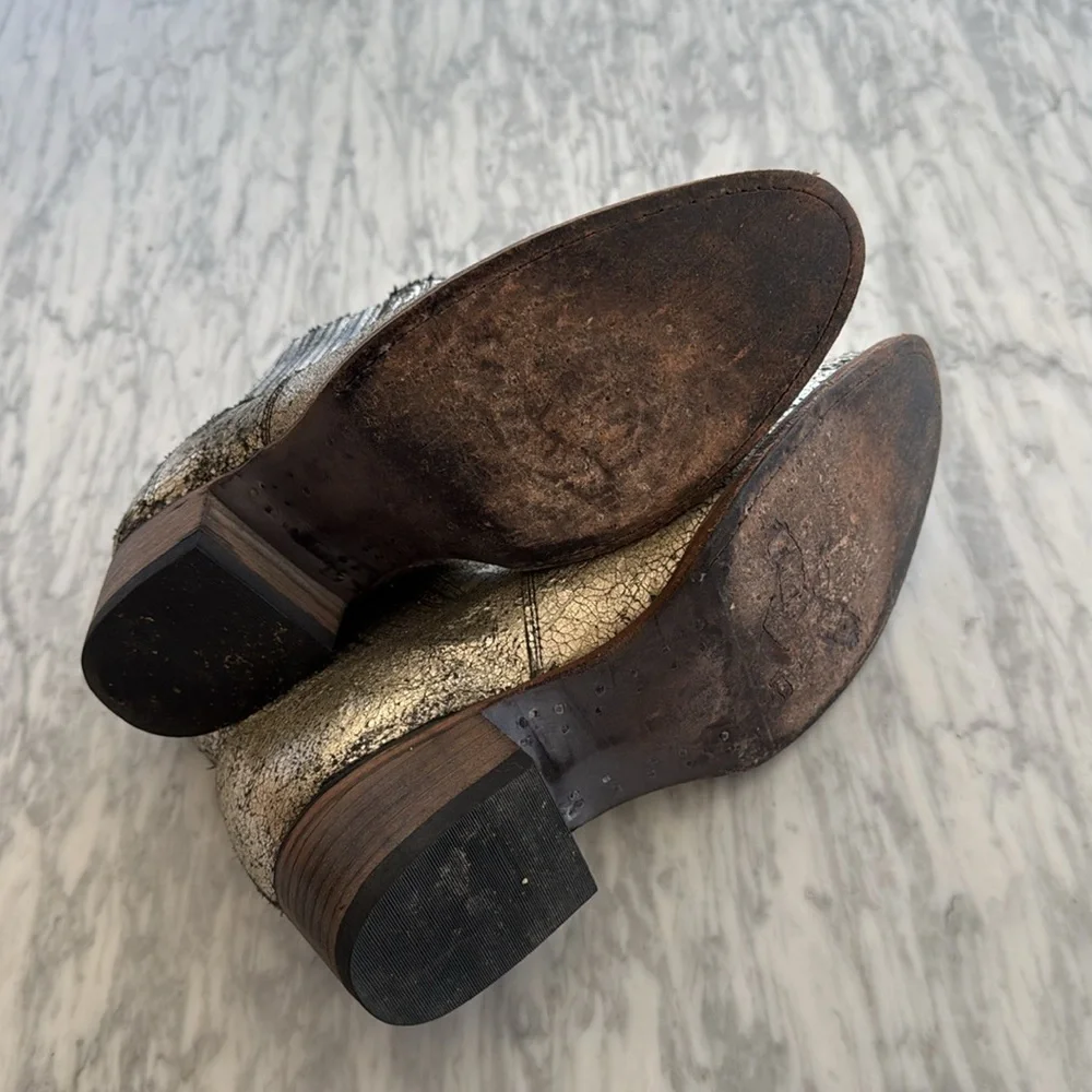 Freebird metallic cowboy boots - Picture 5 of 6